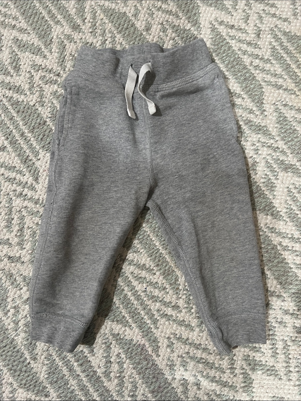 Hanna Andersson 18-24mos Organic Cotton Thick Grey Kids Sweat Joggers